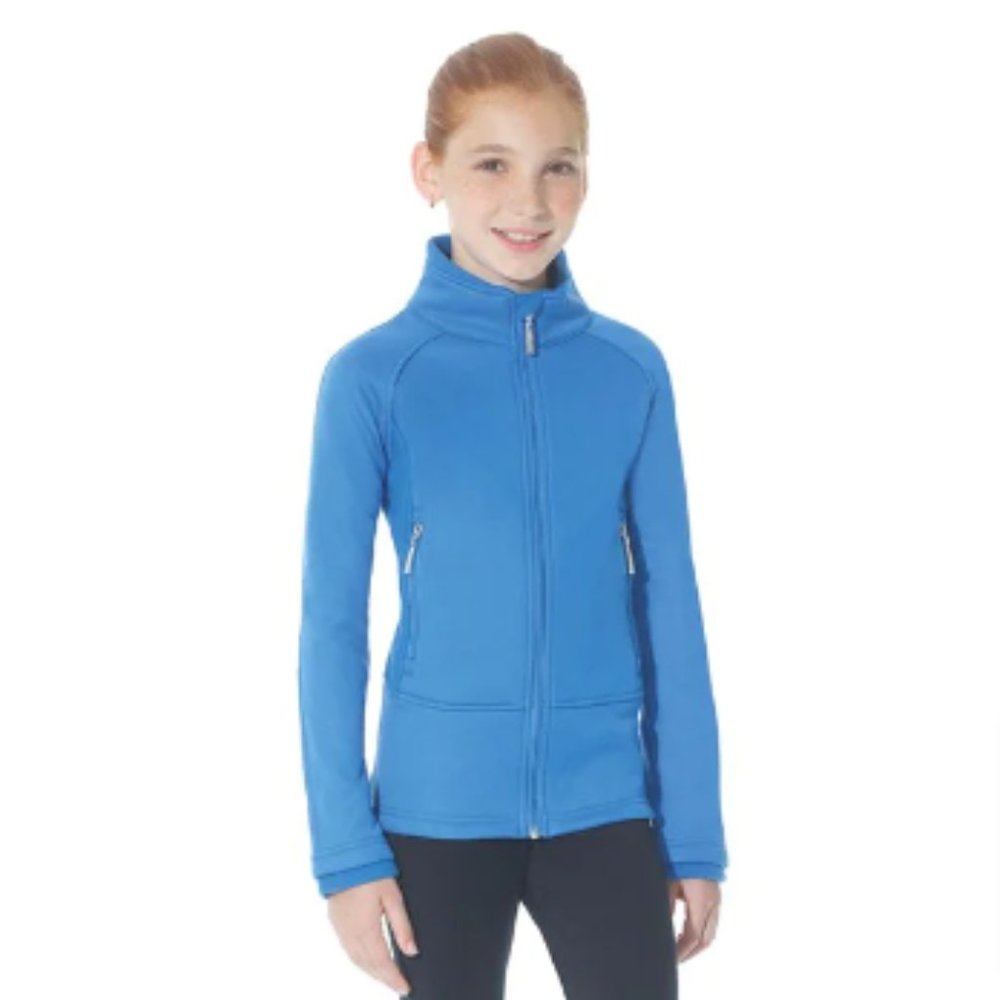 Mondor 4730 unisex fleece jacket blue Size 12-14